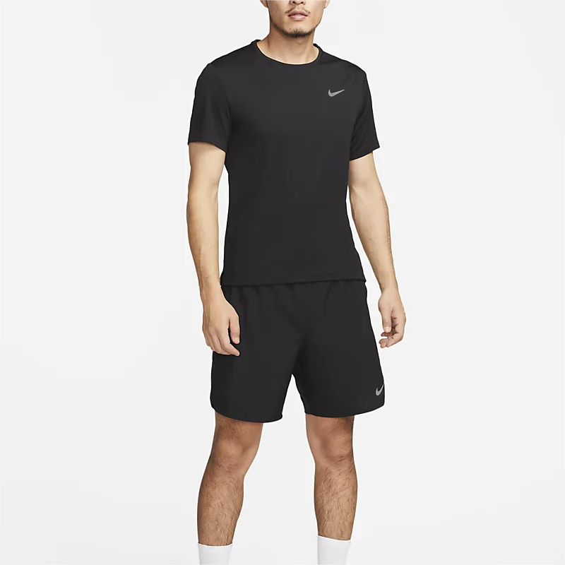 Nike Sportswear 男子运动休闲T恤 全棉三片斜染色布：