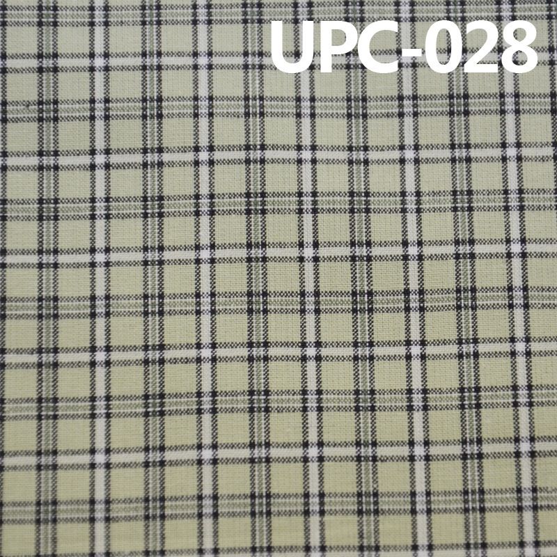 純棉格子色織布 全棉色織布 128g/m² 57/58" UPC-028C