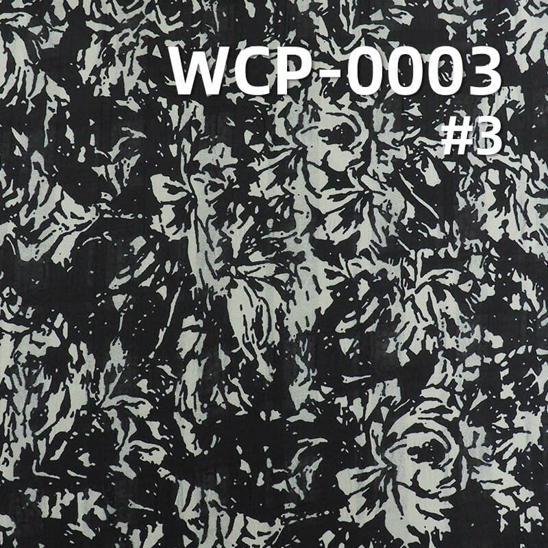 100g/m2涤纶印花布|三喷格印花布|清新高雅印花|亲肤透气|国风裙子 女装上衣 汉服面料