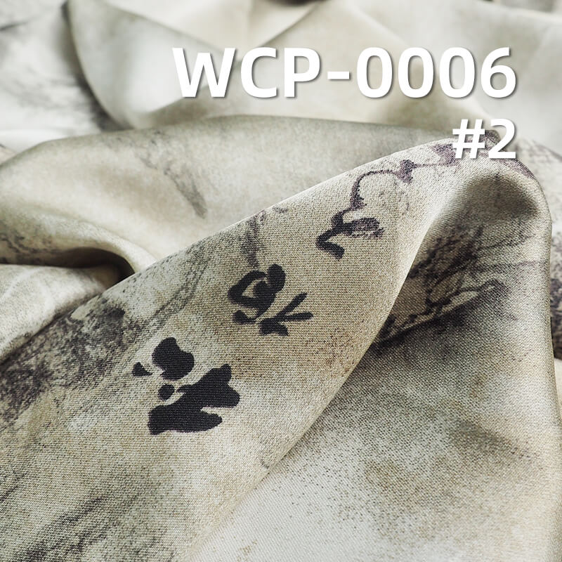 90g/m2涤纶印花布|龙凤缎印花|垂顺丝滑|女装 中国风裙子 旗袍 汉服面料