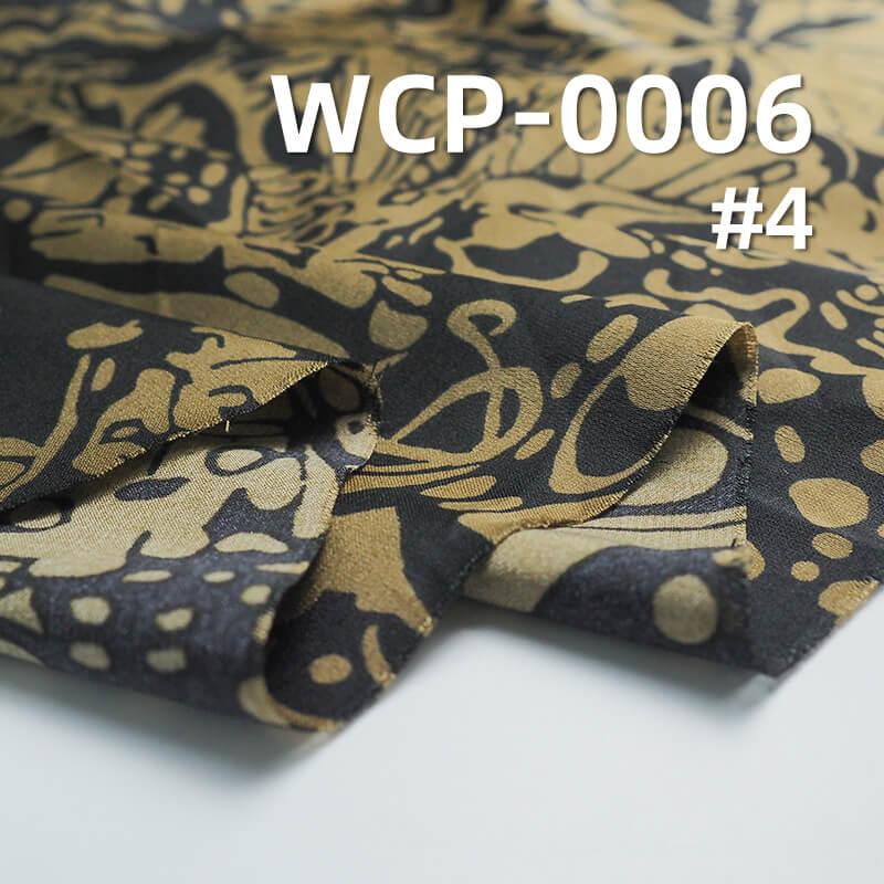 90g/m2涤纶印花布|龙凤缎印花|垂顺丝滑|女装 中国风裙子 旗袍 汉服面料