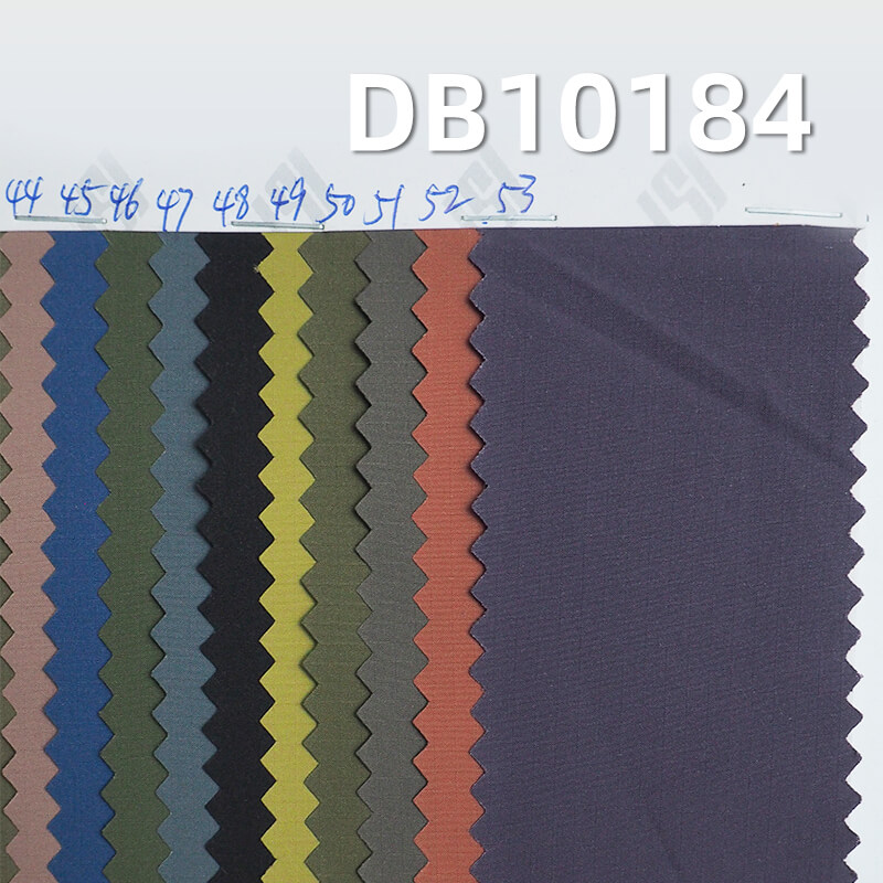 101g/m2涤纶染色布|50D消光T8小方格(0.25*0.25)|格子防水布|户外冲锋衣 防风服 夹克外套 羽绒服 棉衣面包服面料