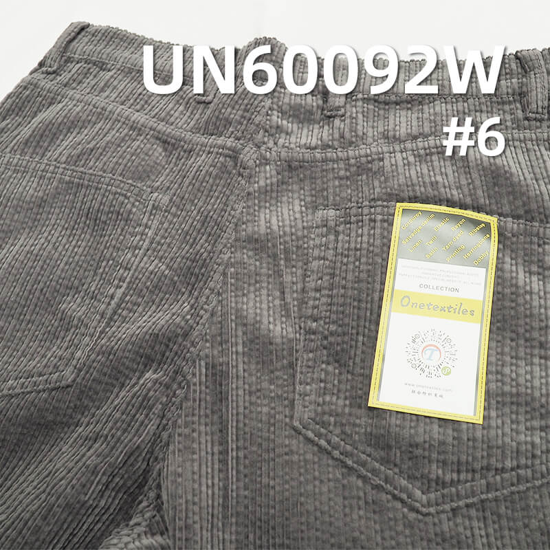 290g/m2全棉灯芯绒|6坑子母条泡泡洗水灯芯绒|裤装 裙装 帽子 休闲外套面料
