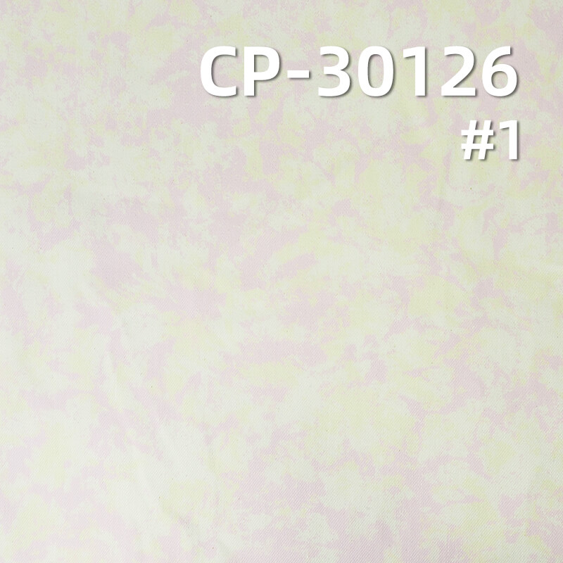 数码印花布|350g/m²全棉粗斜竹节|梭织斜纹印花布|包袋 裙子 裤子 外套面料
