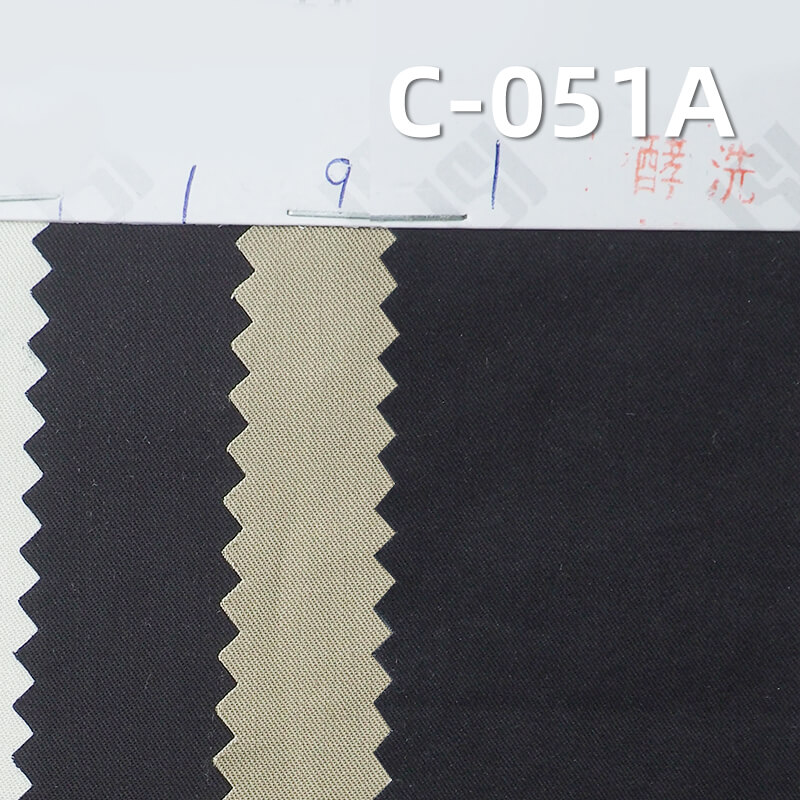 天絲染色布|150g/m2高度精棉幼斜仿天絲布|三片左斜|裙子 褲子 襯衫面料