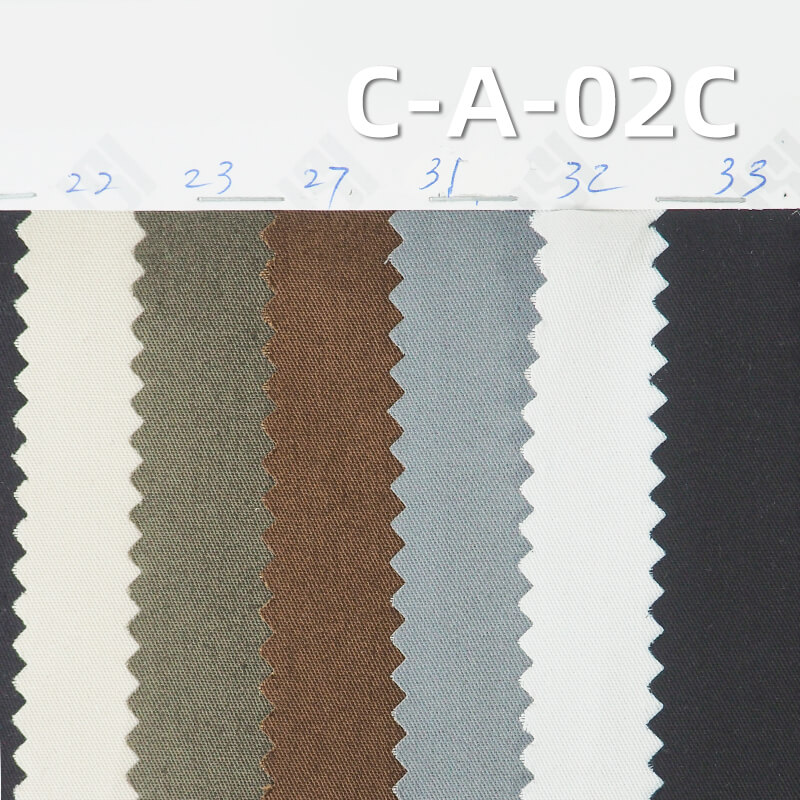全棉染色布|153g/m2梭织幼斜纹布|多色棉布|裤子 裙子 衬衫面料