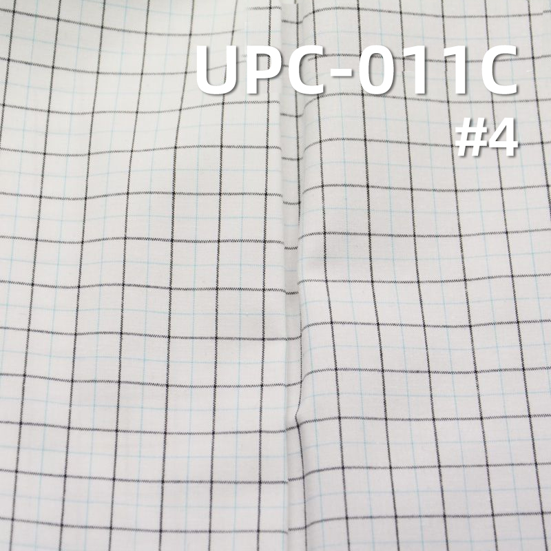 全棉色织布|122g/m2纯棉平纹格子布|纯棉府绸布|裤子 裙子 休闲外套面料