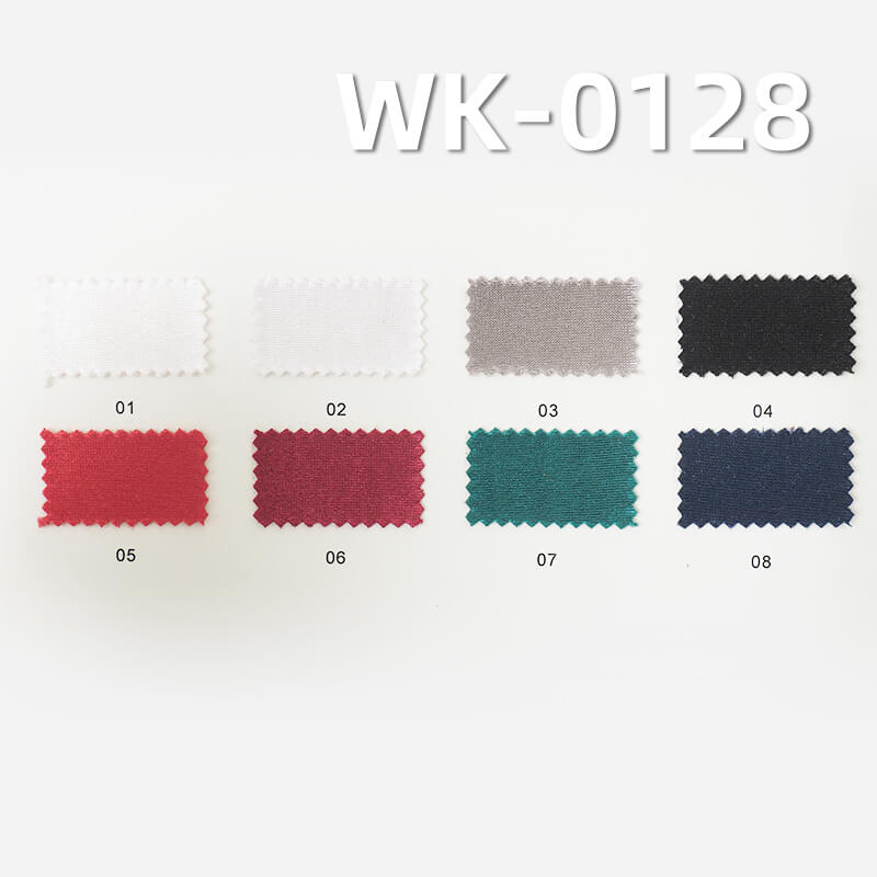 有光厚色丁布|200g/m2针织经编泳衣布|针织泳衣 拉丁舞服面料