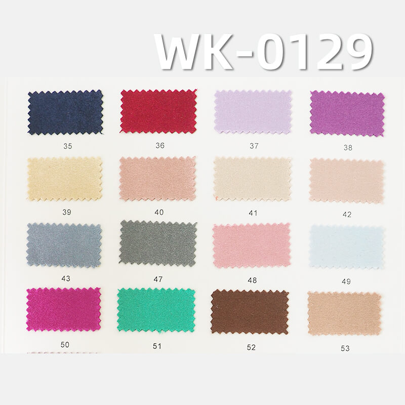 有光厚色丁布|250g/m2针织经编泳衣布|针织泳衣 拉丁舞服面料