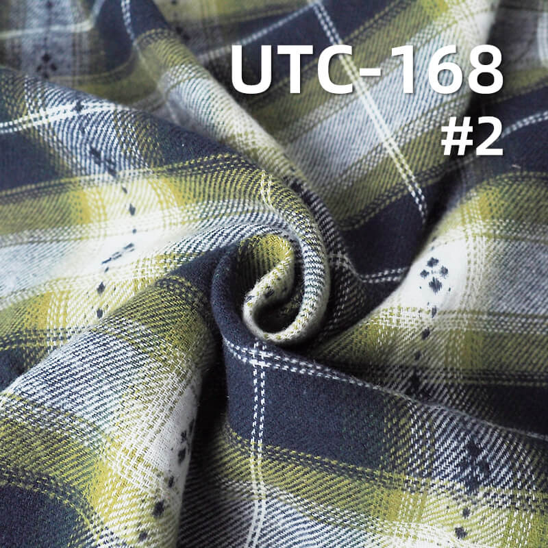 色織抓毛格子布|130g/m2滌棉TC色織布|抓毛布|色織格子|褲子 裙子 格子衫面料