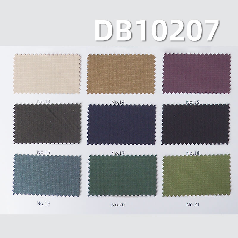 双色隐格染色布|155g/m2涤纶格子布|抗静电|风衣 棉服 工装夹克面料