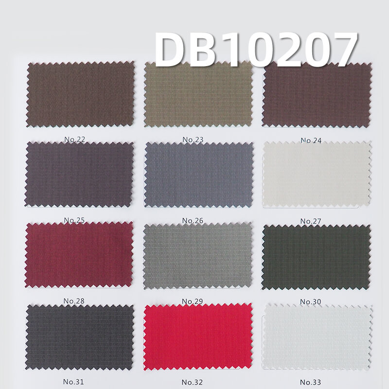 双色隐格染色布|155g/m2涤纶格子布|抗静电|风衣 棉服 工装夹克面料