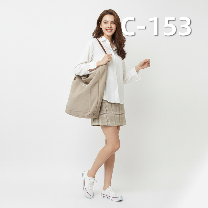 碧纹洗水帆布|330g/m2全棉加密加厚帆布|包袋 鞋帽 服装面料