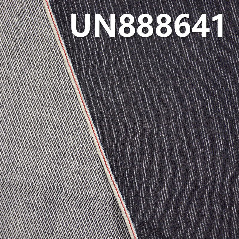 红边牛仔布|10安士(oz)棉弹竹节牛仔布|四片右斜|牛仔裤 牛仔裙 牛仔夹克外套面料 红边牛仔布|10安士(oz)棉弹竹节牛仔布|四片右斜|牛仔裤 牛仔裙 牛仔夹克外套面料