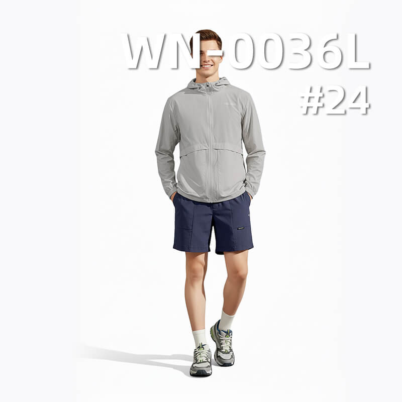 尼龙66单线格|88g/m2锦纶格子布(0.15格*0.15格)|三合一涤纶飘纱|防水|箱包 户外服 风衣面料