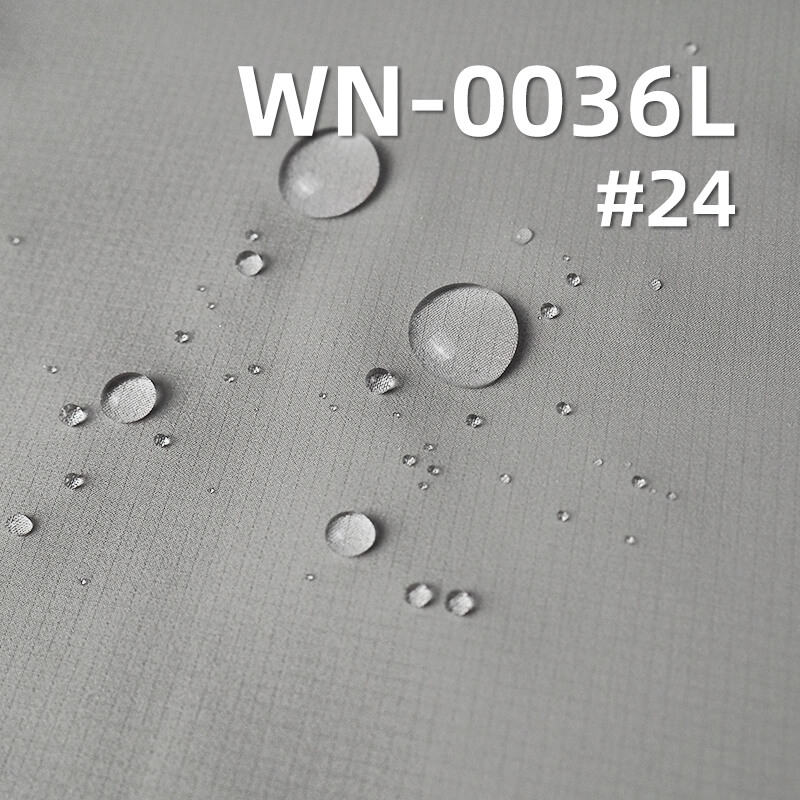 尼龙66单线格|88g/m2锦纶格子布(0.15格*0.15格)|三合一涤纶飘纱|防水|箱包 户外服 风衣面料