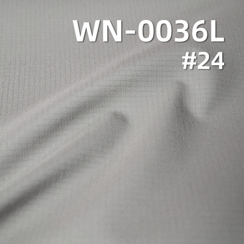 尼龙66单线格|88g/m2锦纶格子布(0.15格*0.15格)|三合一涤纶飘纱|防水|箱包 户外服 风衣面料