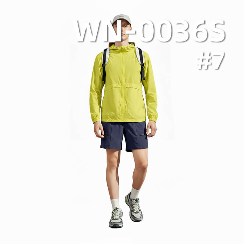 尼龙66单线格|82g/m2锦纶格子布(0.15格*0.15格)|三合一尼龙平纹飘纱|防水(透湿>7000,高水压>16000)|箱包 户外服面料