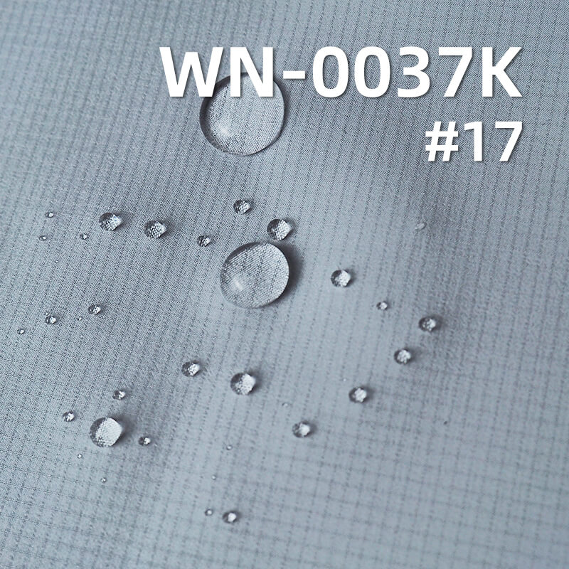 尼龙66双线格|83g/m2锦纶格子布(0.15格*0.15格)|三合一尼龙竖条可特|防水(透湿>7000,高水压>16000)|箱包 户外服面料