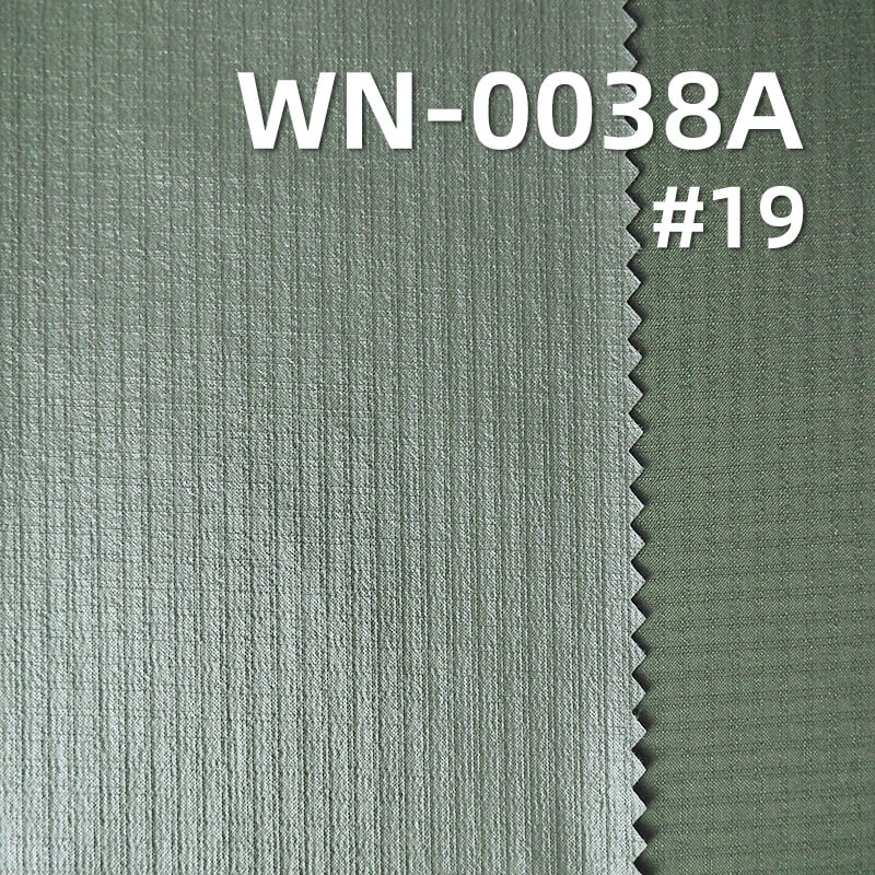 尼龙66双线格|44g/m2锦纶格子布(0.2*0.2)|防绒膜|防水|户外服 风衣面料 尼龙66双线格|44g/m2锦纶格子布(0.2*0.2)|防绒膜|防水|户外服 风衣面料