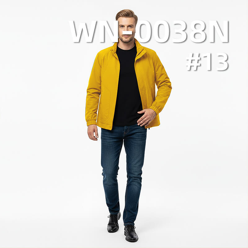 尼龙66双线格|63g/m2锦纶格子布(0.2*0.2)|二合一高透PU膜(银)|防水(透湿>7000,高水压>16000)|户外服 风衣面料 尼龙66双线格|63g/m2锦纶格子布(0.2*0.2)|二合一高透PU膜(银)|防水(透湿>7000,高水压>16000)|户外服 风衣面料