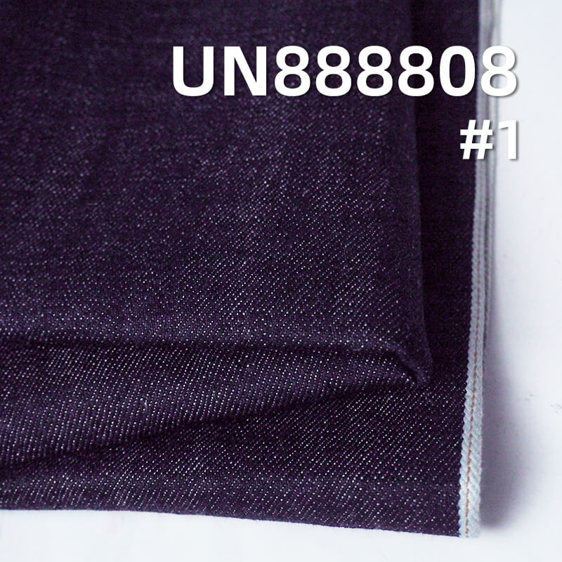 横竖竹节红边牛仔布|11.3安士(oz)全棉四片右斜牛仔布料|牛仔裤 裙子 休闲外套面料