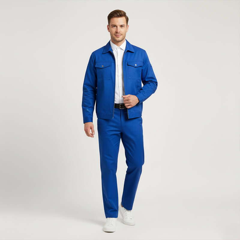 全滌羅爾呢|140g/m2滌綸平紋染色布|工作服 制服 勞保服面料