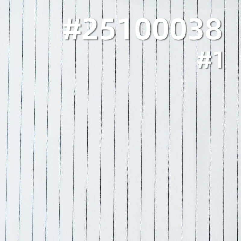 全棉色织条子布|120g/m2纯棉平纹色织布|时尚衬衫 裙子面料