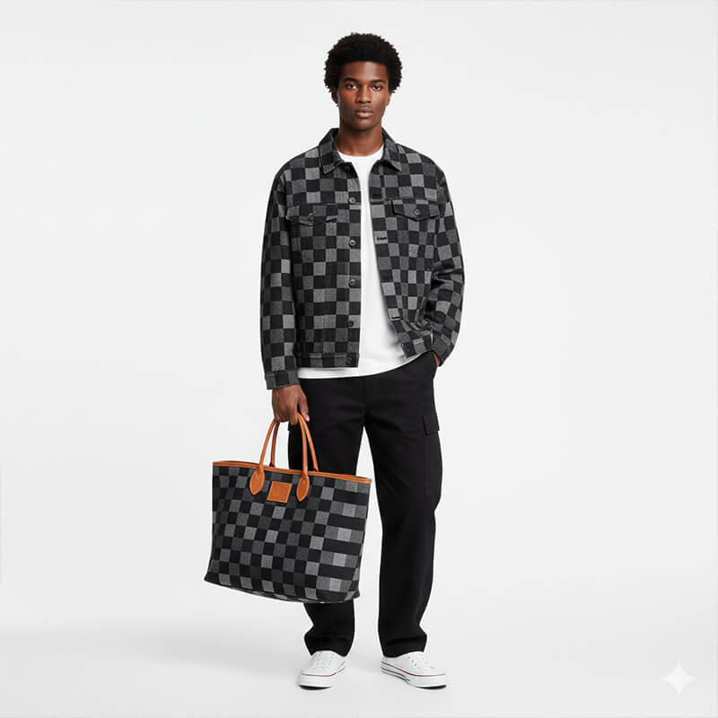 100%棉大提花牛仔布|12.5安(oz)全棉牛仔|大提花梭織方格牛仔布|格子大提花|牛仔褲 牛仔夾克外套面料 100%棉大提花牛仔布|12.5安(oz)全棉牛仔|大提花梭織方格牛仔布|格子大提花|牛仔褲 牛仔夾克外套面料