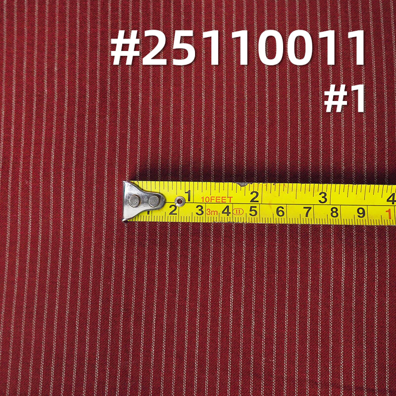 全棉色織條子布|144g/m2梭織純棉平紋布料|時尚襯衫 裙子 褲子面料 全棉色織條子布|144g/m2梭織純棉平紋布料|時尚襯衫 裙子 褲子面料