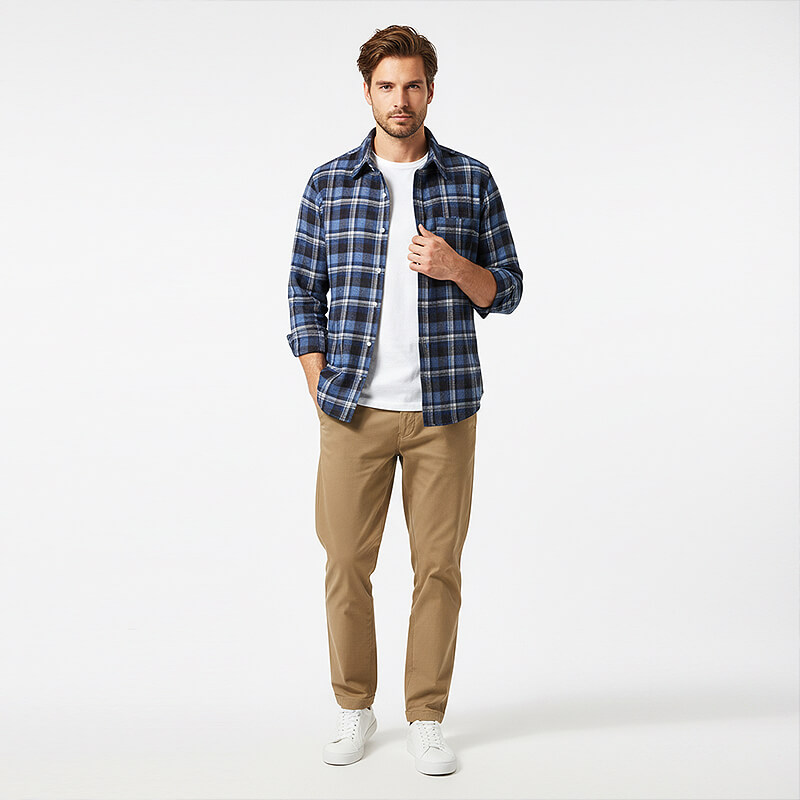 全棉色织格子布|224g/m2纯棉抓毛2/2右斜布料|时尚裙子 格子衫 裤子面料 全棉色织格子布|224g/m2纯棉抓毛2/2右斜布料|时尚裙子 格子衫 裤子面料