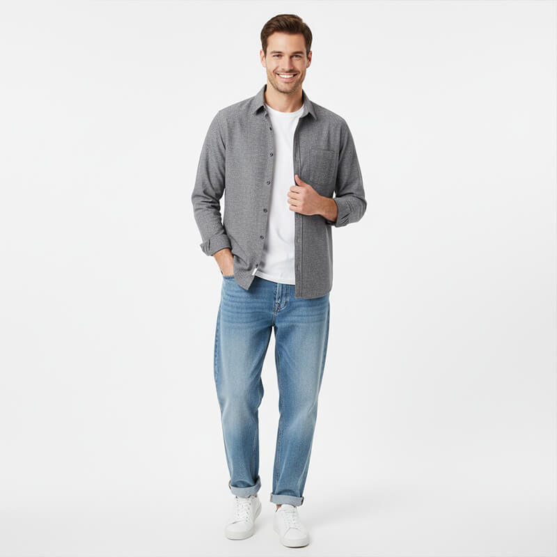 全棉色織青年布|165g/m2梭織平紋色織布|休閑襯衫 裙子面料 全棉色織青年布|165g/m2梭織平紋色織布|休閑襯衫 裙子面料