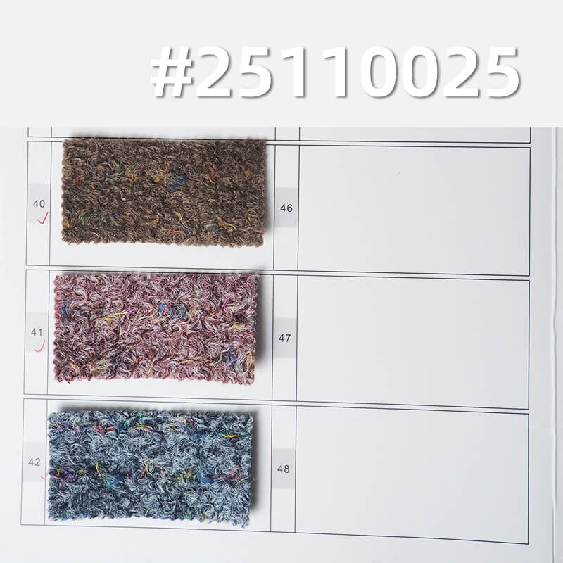 普羅旺斯陽離子毛呢|400g/m2圈圈粗紡雙色呢料|針織毛呢|大衣 外套 帽子面料 普羅旺斯陽離子毛呢|400g/m2圈圈粗紡雙色呢料|針織毛呢|大衣 外套 帽子面料