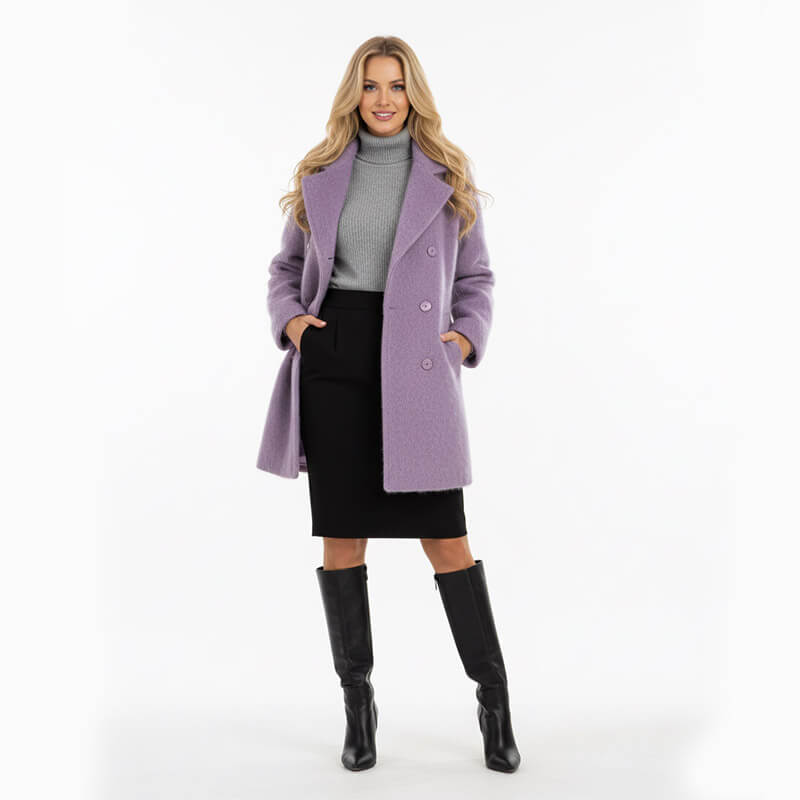 蘇利絨毛呢|450-465g/m2單面針織毛呢|陽離子蘇麗絨呢料|米克重680-700g/m|大衣 帽子 包包面料