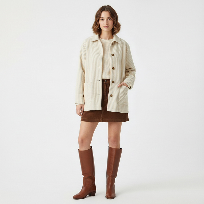 lululemon 经典休闲|8坑灯芯绒|293g/m²全棉8W灯芯绒|灯心绒|帽子 裤子 外套面料