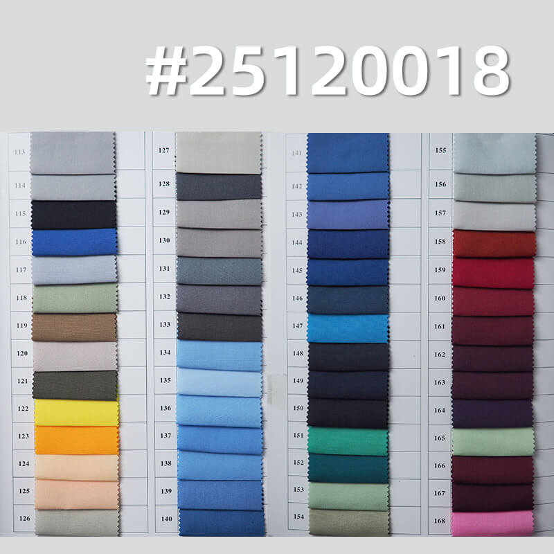 涤棉府绸|115g/m2 TC平纹染色布|衬衫 裙子 制服面料