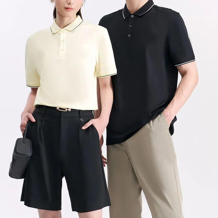 弹力珠地针织面料 舒适百搭，元气满满！