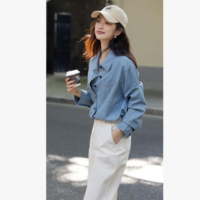 春日絮语：4.5盎司纯棉牛仔 随性松弛范在线~