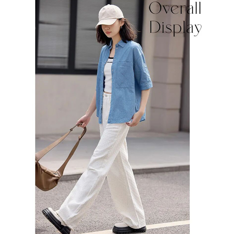 chic百搭！棉弹薄款牛仔，夏日里的清新风尚！