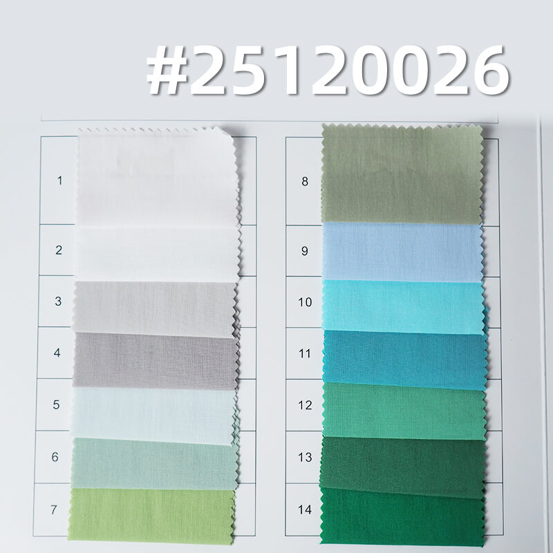 棉錦彈力府綢|110g/m2 薄款平紋染色布|襯衫 裙子面料 棉錦彈力府綢|110g/m2 薄款平紋染色布|襯衫 裙子面料