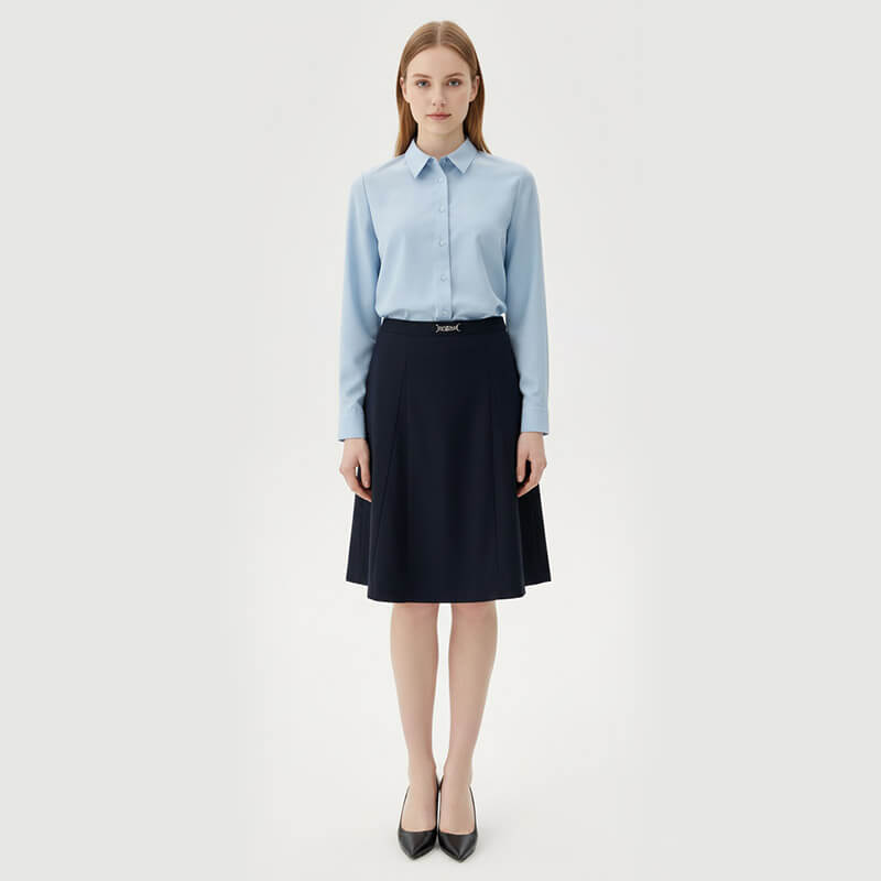 彈力府綢|120g/m2滌棉彈力平紋染色布|襯衫 裙子面料 彈力府綢|120g/m2滌棉彈力平紋染色布|襯衫 裙子面料