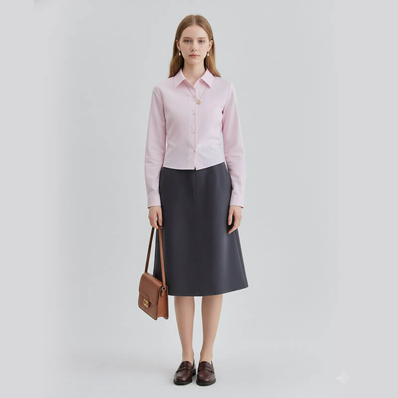 涤棉府绸|115g/m2平纹染色布|TC涤棉布|衬衫 裙子 职业装面料