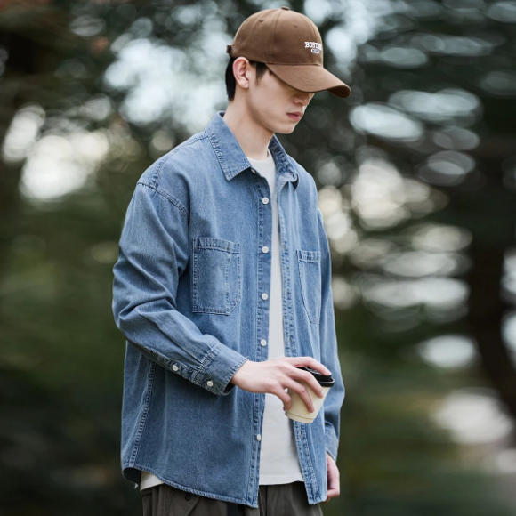 洒脱丹宁，实穿有型！全棉斜纹牛仔面料