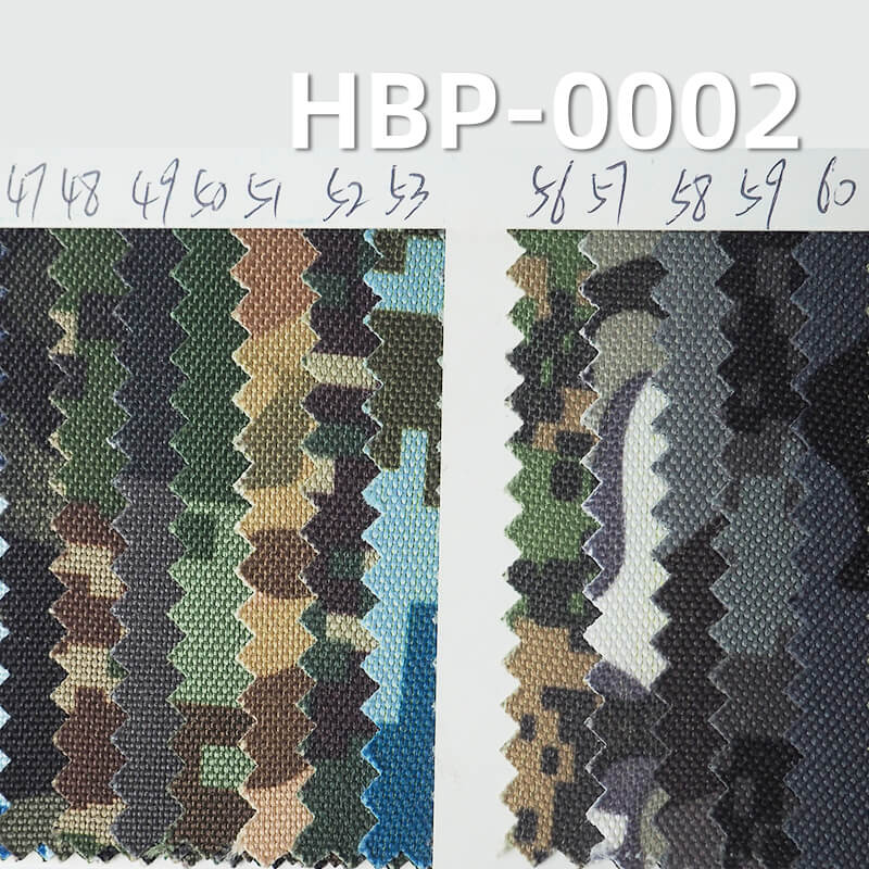 涤纶900D*600D牛津布|370g/m2迷彩印花布料|PVC|防水|箱包 手袋 户外装备面料