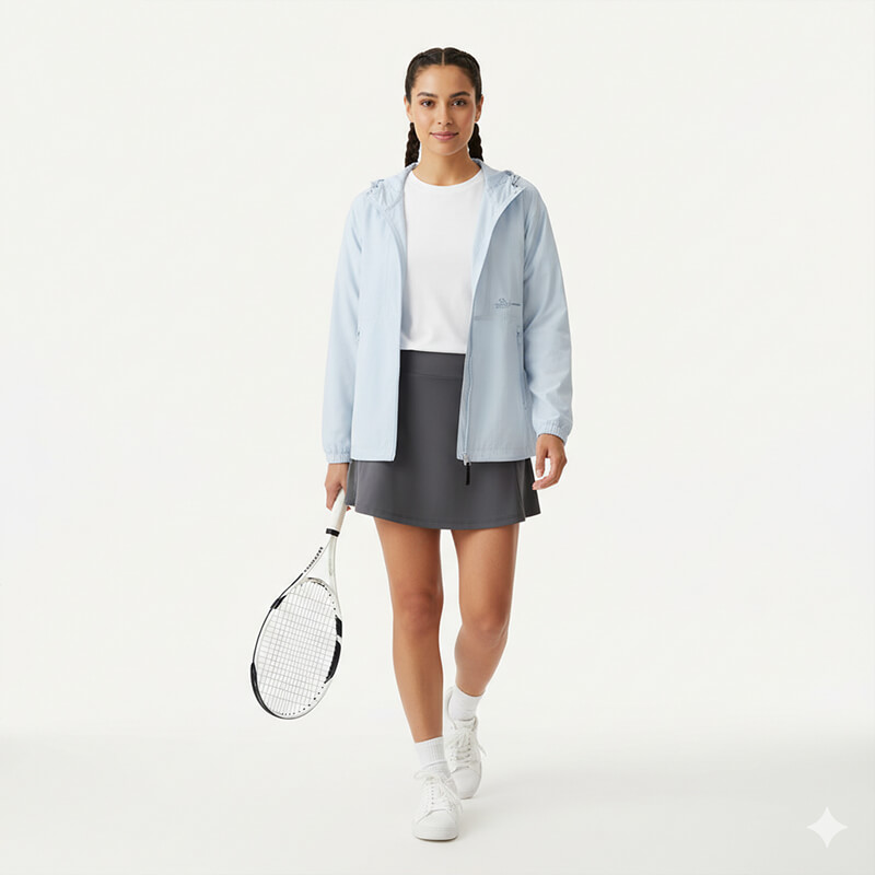 露露横条皱|115g/m2锦纶弹力染色布|瞬间凉感|抗紫外线50 |风衣夹克 休闲裤 冲锋衣 户外裤