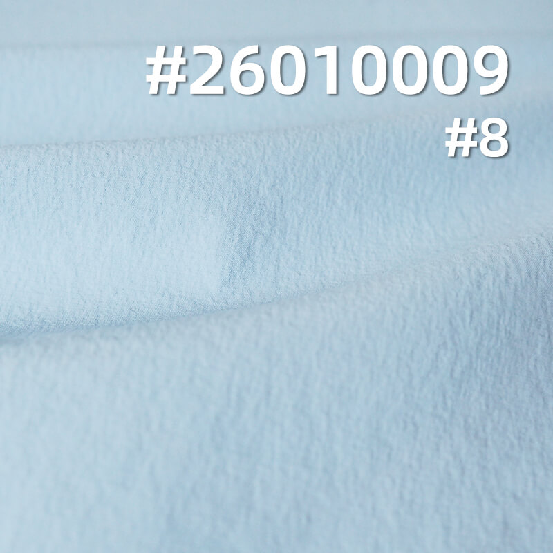 露露横条皱|115g/m2锦纶弹力染色布|瞬间凉感|抗紫外线50 |风衣夹克 休闲裤 冲锋衣 户外裤