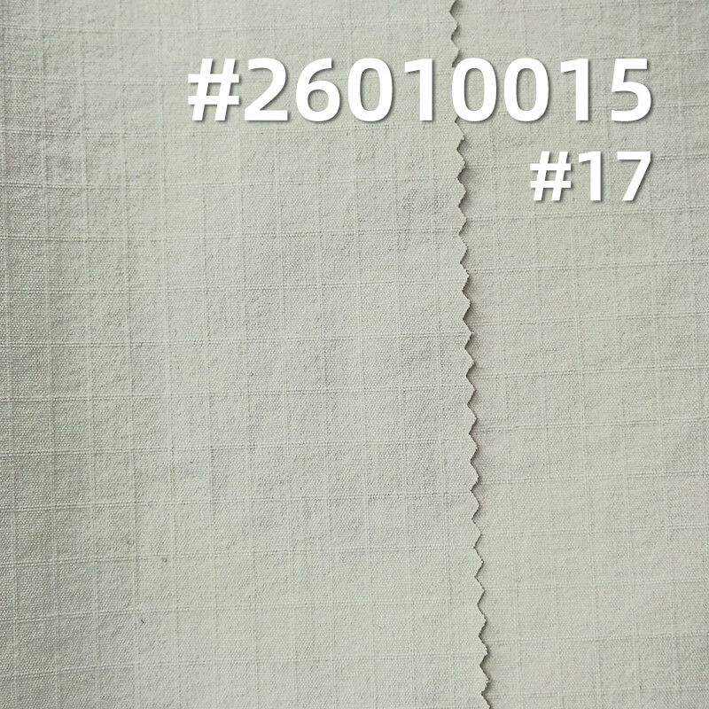 消光五分双线格|150g/m2锦纶弹力染色布|防水|瞬间凉感|户外服 风衣 户外裤 休闲裤面料