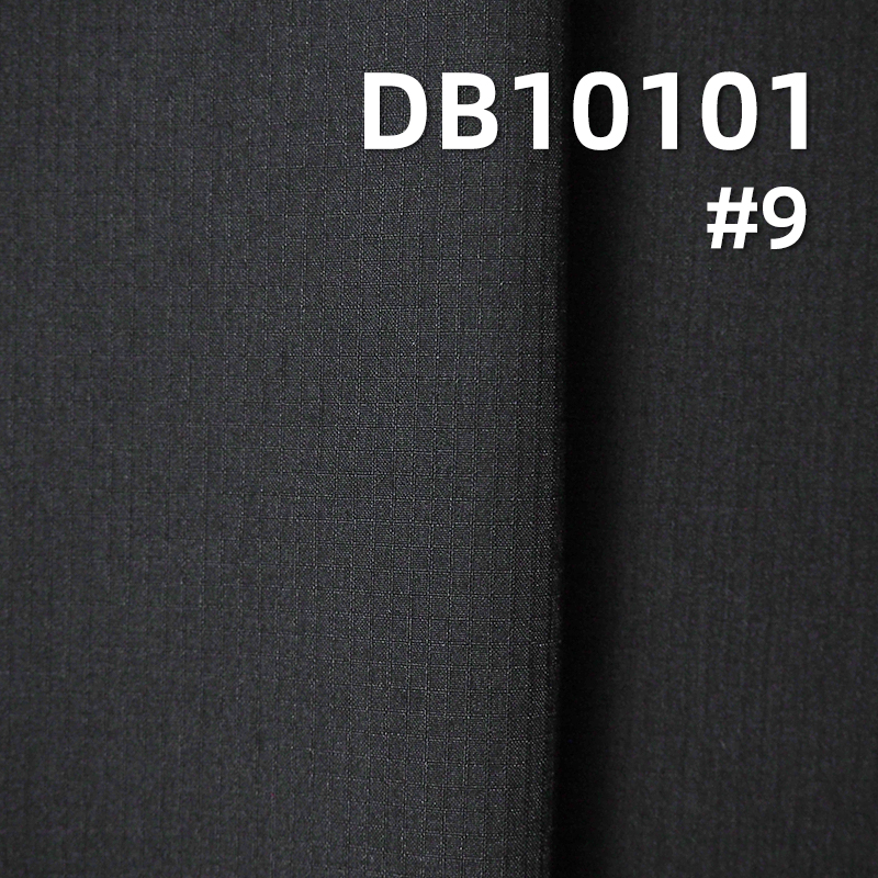 尼龙双线格四面弹|140g/m2 防泼水染色布|户外服 休闲外套 弹力裤面料