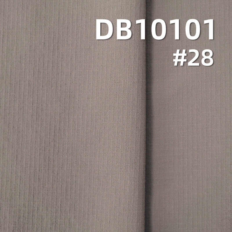 尼龙双线格四面弹|140g/m2 防泼水染色布|户外服 休闲外套 弹力裤面料