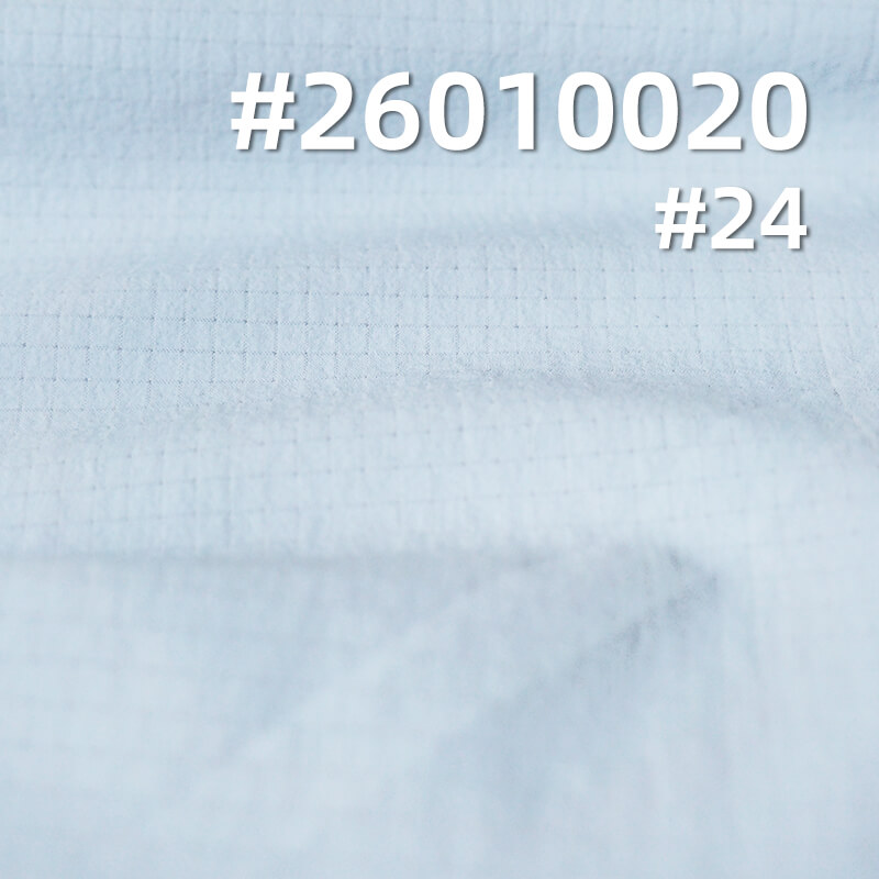 凉感泡泡皱|105g/m2锦纶弹力格子布(0.3cm*0.3cm)|瞬间凉感|吸湿快干|轻量户外服 速干衣 沙滩裤